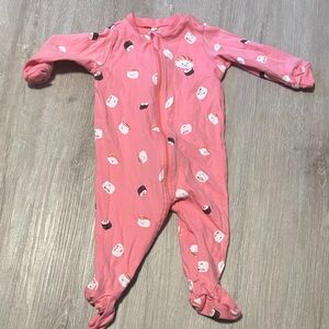 Pekkle Charming Pink Sushi Kids Footie